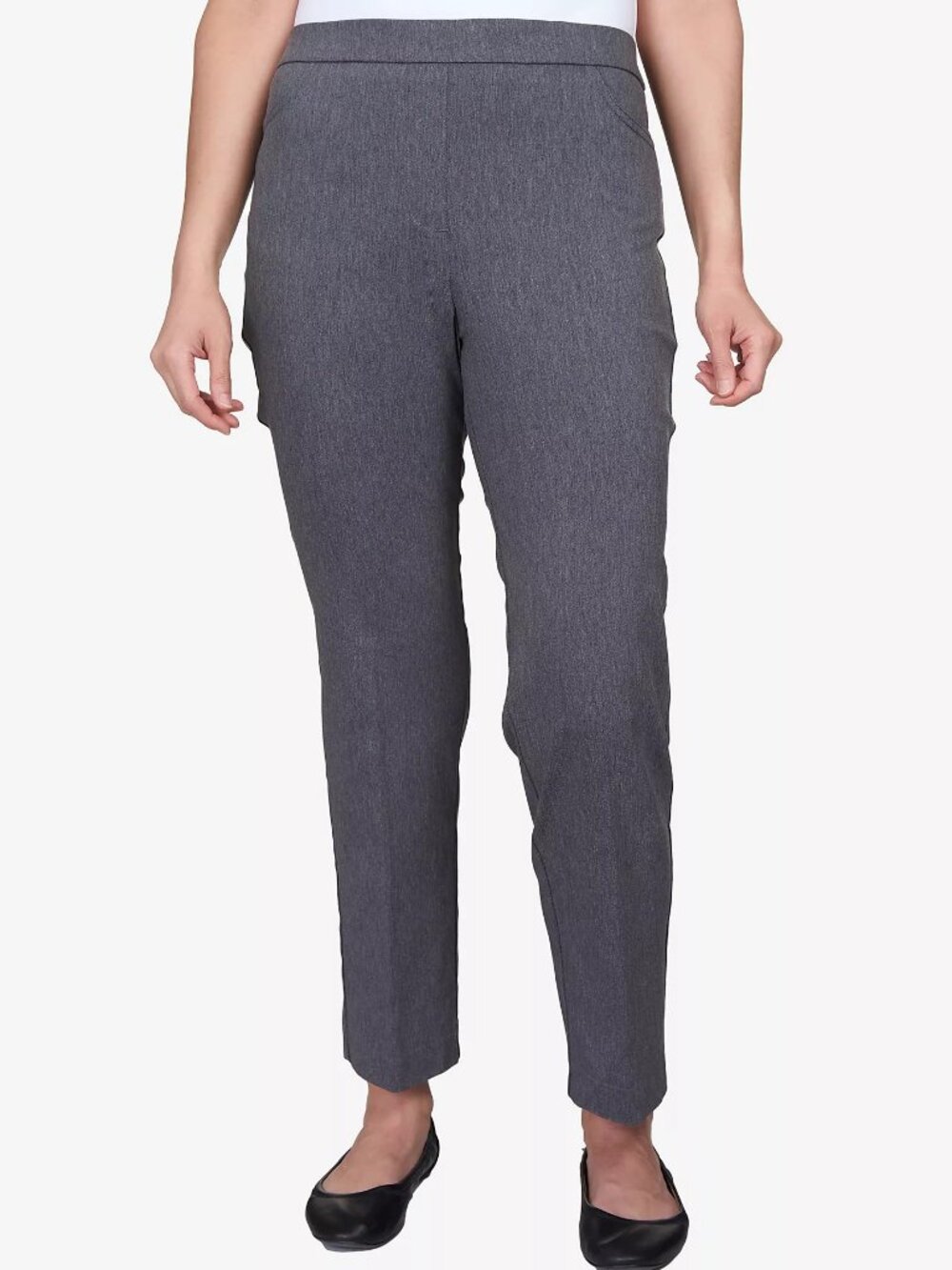 Alfred Dunner Pants Grey 18 NWOT